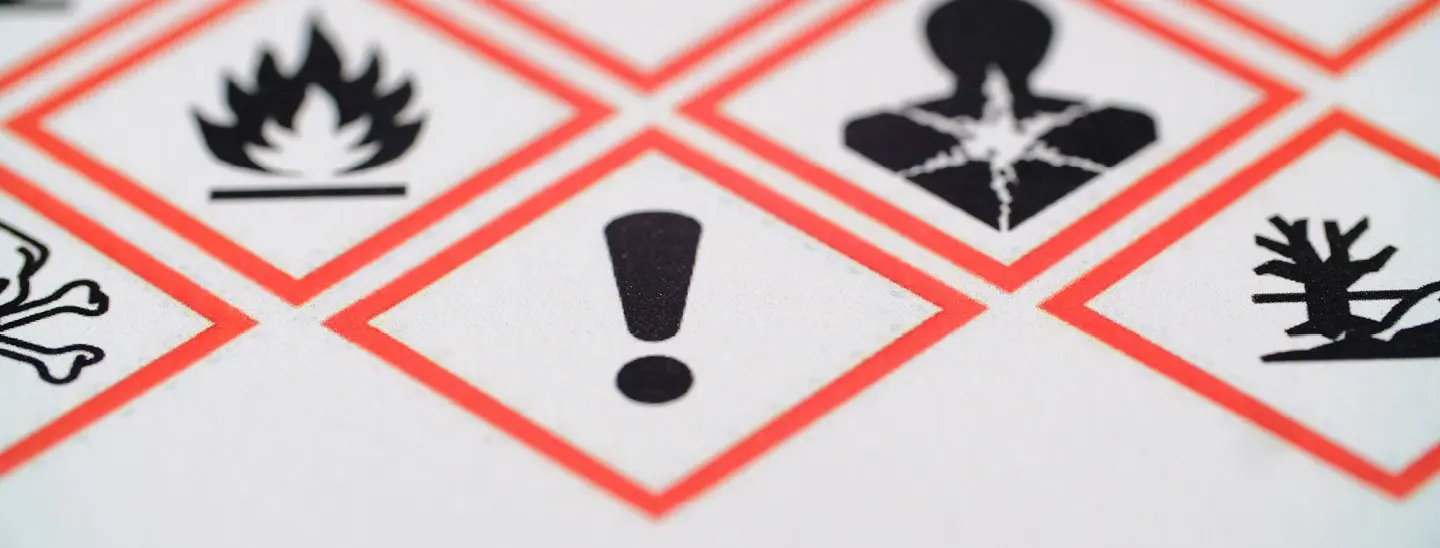 hazards symbols in the workplace